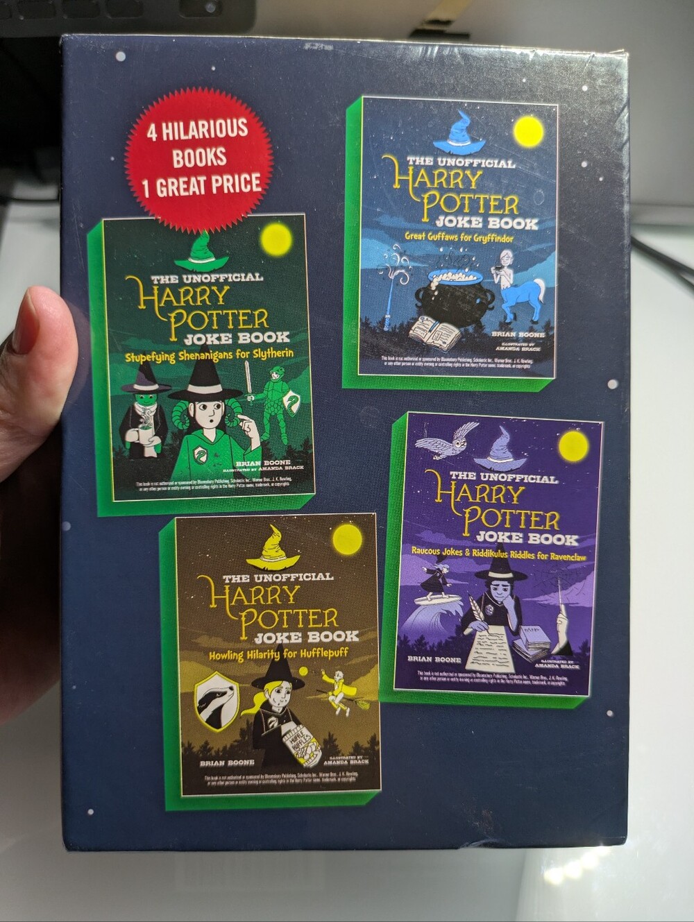 The Unofficial Harry Potter Joke Book 4-Book Box Set (Brian Boone)